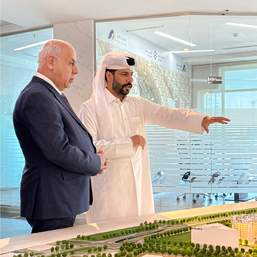 Visit of Iraqi Minister of Culture and Deputy Secretary-General to Aryan Real Estate Company